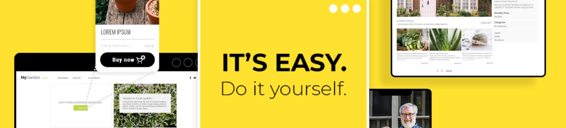 It's easy. Do it yourself. - Incomedia